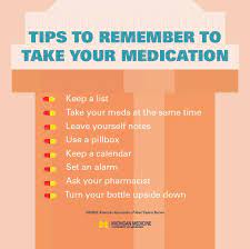 Infographic 8 Easy Ways To Remember To Take Your Medication Medical Patient Education Health Tips