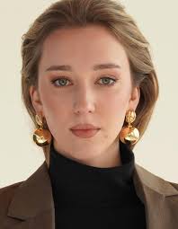 Chunky Metal Geometric Earrings