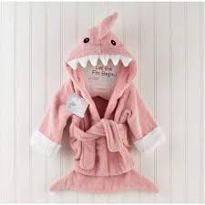 Elite mix & match bath towel collection, created for macy's. The Let The Fin Begin Fast Dry Cotton Shark Dog Robe Does Your Dog Get Impatient When Being Dried After Baths The Baby Shark Robe Baby Robes Baby Girl Robe