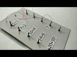 A simple circuit comprises the power source, conductors, switch, and load. How To Make Electronic Quiz Board Youtube