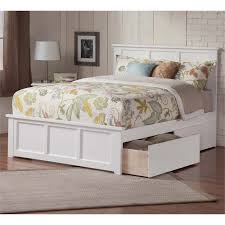 Sleep soundly in modern beds. Leo Lacey Urban Queen Storage Platform Bed In White From Leo Lacey Accuweather Shop