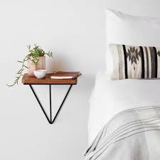 Centro Floating Side Tables Modern Wood Tables At The Citizenry Side Tables Bedroom Floating Bedside Table Side Table Decor