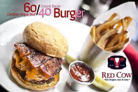 Maybe you would like to learn more about one of these? 60 40 Burger With Hand Cut Fries Picture Of Red Cow St Paul Saint Paul Tripadvisor
