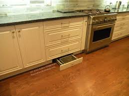 I Used The Toe Kick Space Under A Kitchen Cabinet To Hide A Collapsible Step Ladder Best Kitchen Faucets Kitchen Organization Kitchen