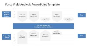 Force Field Analysis Powerpoint Diagram Business