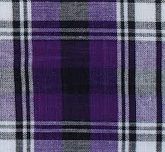 Black And White Plaid Fabric Woven Tartan Purple White Black Cotton Fabric 2 Yards Madras Plaid Madras Plaid Fabric Cotton Fabric