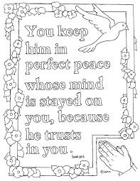 (invite kids to shout out answers.) it dries up and gets hard. Coloring Pages For Kids By Mr Adron Printable Isaiah 26 3 Coloring Page You Keep Him In Perfect Peace