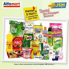 Berdasarkan katalog diatas, ada potongan harga untuk produk makanan. Katalog Promo Jsm Alfamart 4 6 September 2020 Kumparan Com