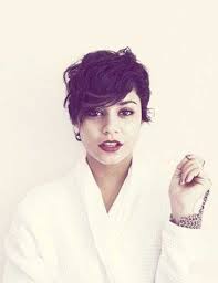 The last hairstyle for women with round faces is to choose one style which makes their face look even rounder. Pixie Cut Round Face