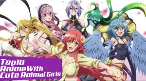 Watch latest episode of anime for free. Top 10 Anime With Cute Animal Girls Youtube