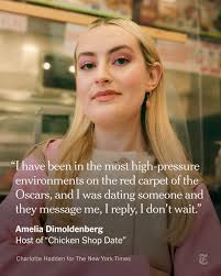 Amelia Dimoldenberg has perfected the art of charming celebrities