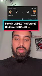 Almeria 0-2 Barcelona full time reaction highlights. FERMIN LOPEZ IS HIM!  #barcelona #ferminlopez #almeria #nayeemutd #nayeem
