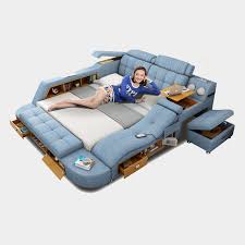 4.2 out of 5 stars 34. Cbmmart Modern Functional Fabric Storage Bed King Queen Bed Frame With Massage Buy Fabric Bed Fabric Bed Frame Fabric Storage Bed Product On Alibaba Com