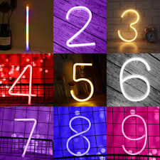 Neon Letter Light Led Alphabet Numbers Decorative Light Up Words For Wedding Christmas Birthday Party Home Shop Bar Led Night Lights Aliexpress