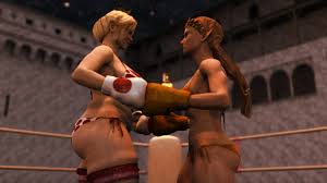 Foxy Boxing Princess Pound [SquarePeg3D] - Foxy Boxing Princess Pound -  Futanari WITHOUT Injuries - GEDE Comix