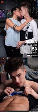 Helix Studios: Aiden Garcia and Ian Novak - Big Dick Flip Fuck - QueerClick