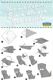 Am ende der anleitung befinden sich die musterschablonen zum ausdrucken. Bastelideen Origami Tiere Basteln Sie Ihren Kleinen Zoo Origami Tiere Origami Katze Origami