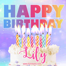 Maybe you would like to learn more about one of these? Animated Happy Birthday Cake With Name Lily And Burning Candles Download On Funimada Com