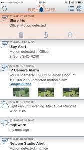 Example Blue Iris Pushsafer Send Push Notifications Easy And Safe