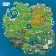 Located right on the southern edge of the map, lucky landing's an east asian themed zone that's characterised by a large cherry blossom in the center. Fortnite Map Chapter 2 Snowy