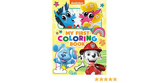 Be as creative as you like using the nick jr. Nickelodeon My First Coloring Book Nickelodeon Golden Books Golden Books 9780593308509 Amazon Com Books