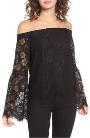 20 Trendy Lace Bell Sleeve Tops For Holiday Party Season