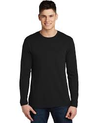 District Dt6200 Mens Very Important Long Sleeve T Shirt