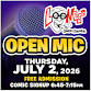 OPEN MIC - Free Admission!