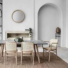 Concrete And Archways The Perfect Summer Combination Create The Space Online Now Diningroom Summer Concrete Dining Table Dining Table Concrete Coffee Table