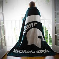 (2) michigan state drops the dagger on (1) duke and advances to the #finalfour! Michigan State Spartans Blanket Denali Home Collection