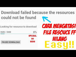 Join a group of up to 50 players as they battle to the death on an enormous island full of weapons and vehicles. Cara Mengatasi Download Failed Resource Free Fire Gampang 2020 Youtube