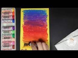 You may notice that some of the. How To Draw A Colorful Sunset With Oil Pastels Youtube
