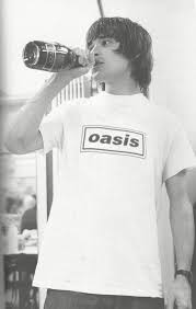 Ian Brown Wearing An Oasis T Shirt Brilliant Stone Roses Britpop Music X