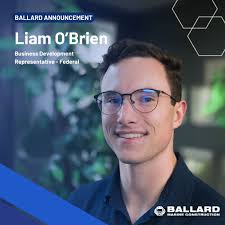 Exciting News from Ballard Marine Construction! We're thrilled to announce  that Liam O'Brien is taking