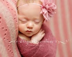 Mauve Flower Headband