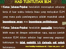 Sumber dasar dan peraturan kemudahan cuti pekeliling perkhidmatan & surat pekeliling perkhidmatan perintah am bab 'c' syarat: Perintah Am Bab G Iii 1974 Elaun Lebih