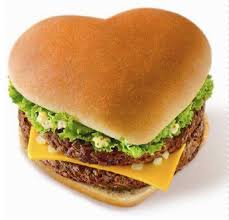 7 Fast Food Promotions You Might Fall In Love With This Valentine S Day In 2020 Heart Shaped Food Burger Food