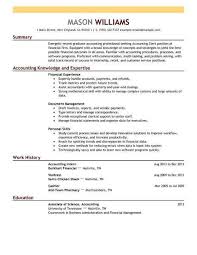 How to write an accounting internship resume that will land you more interviews. Accounting Resume Template Clerk Finance Example Contemporary Hudsonradc