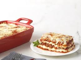 Three Layer Lasagne With Ricotta And Meat Sauce Barilla Recipe Easy Lasagna Recipe Recipes Barilla Recipes