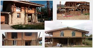 Video Visite D Une Maison Bois Et Paille D Un Artisan Boulanger Bio Build Green Maison Bois Maison Paille