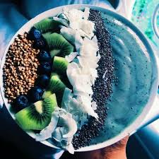 Acai Bowl Blue Aesthetic Food Yummy Food Food Goals