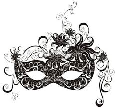 Black And White Mask Illustration Png Pin By Michelle Roberts On Masks G Masquerade Mask Tattoo Mask Party Mask Tattoo