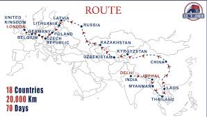 From London to Delhi: The longest bus ...