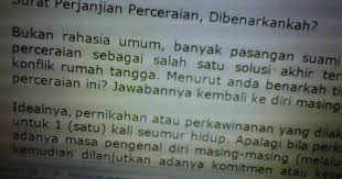 Tujuannya tentu saja untuk proses perceraian. Kantor Advokat Pengacara Medan Surat Perjanjian Perceraian Dibenarkankah