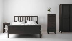 Hemnes Chest With 5 Drawers Black Brown Ikea Furniture Bedside Table Ikea Dark Wood Bed