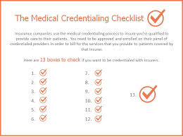 13 Steps To Medical Credentialing Celeriti Medical
