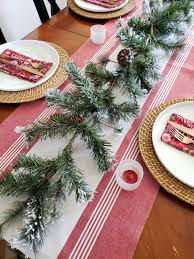 Farmhouse Christmas Table Runner Extra Wide Christmas Table Etsy In 2020 Holiday Table Runner Christmas Table Runner Christmas Table