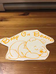 Free Free 72 Winnie The Pooh Baby On Board Svg SVG PNG EPS DXF File