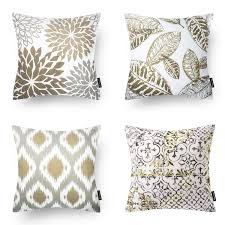 Phantoscope New Living Series Decorative Throw Pillow Cover 18 X 18 Brown 4 Pack Walmart Com Decorative Throw Pillows Cheap Throw Pillows Throw Pillows