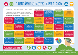 Game of the stick' (ipa: Active Coping Calendar April 2020